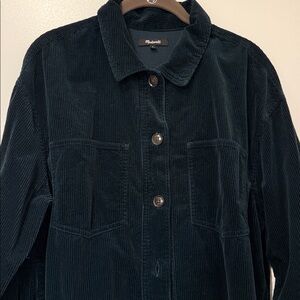 Madewell Corduroy Shirt Jacket